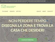 Tablet Screenshot of agenziasansoni.it